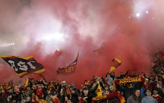 I tifosi della Roma allo Stadio Olimpico - Lapresse - Ilromanista.it