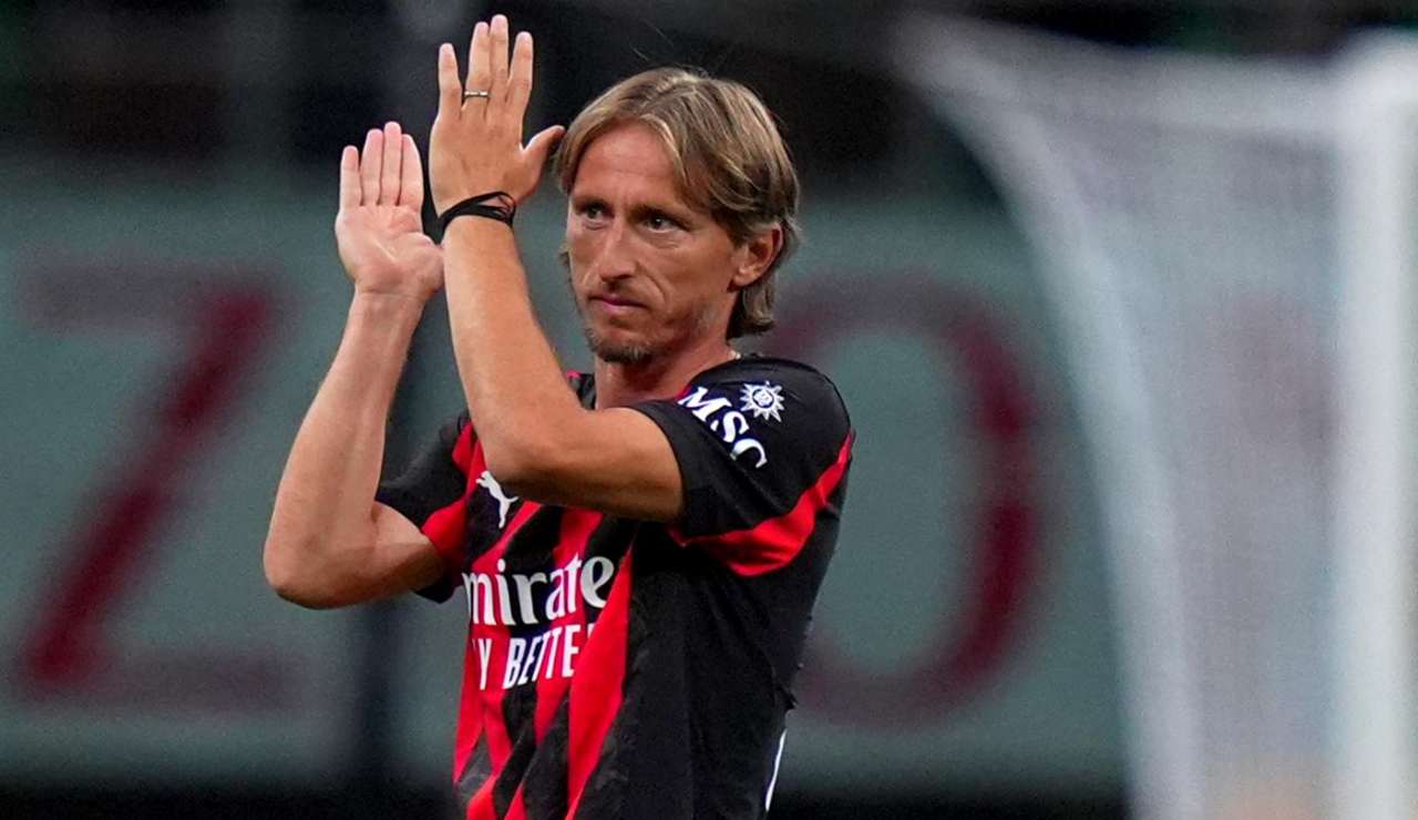 Il nuovo acquisto rossonero Luka Modric - Lapresse - Ilromanista.it