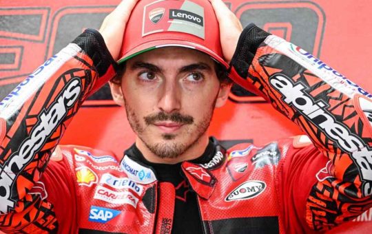 Bagnaia si scaglia contro la Ducati