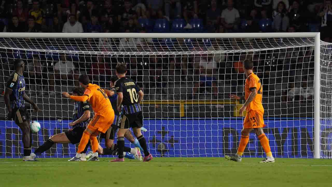 Pisa-Roma 0-1, un gol di Soulé regala altri tre punti a Gasperini