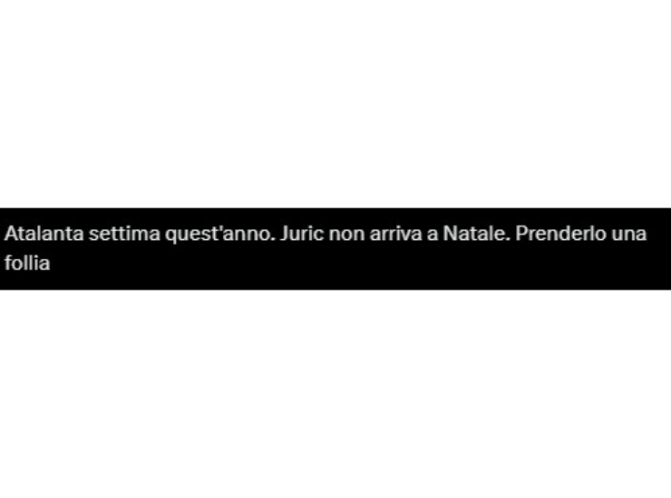 tweet Juric