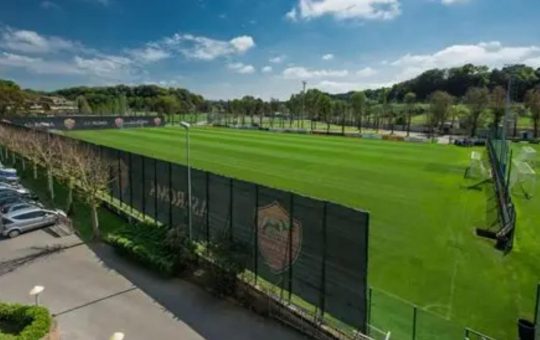 Il centro sportivo di Trigoria