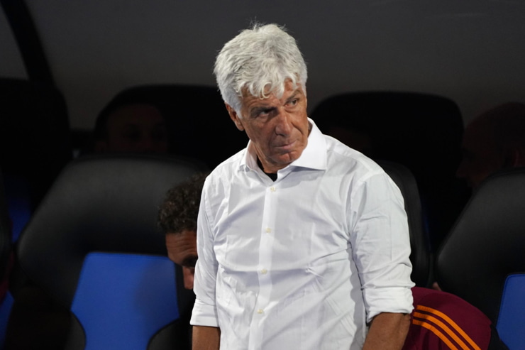 Gian Piero Gasperini da allenatore della Roma - Foto Lapresse - Ilromanista.it