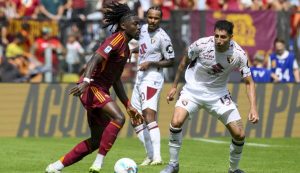 Il centrocampista Manu Koné in azione contro il Torino - Lapresse - Ilromanista.it