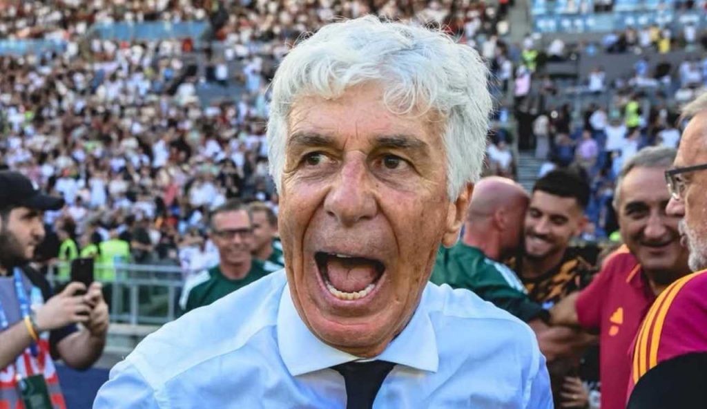 La carica di Gian Piero Gasperini - Facebook - Ilromanista.it