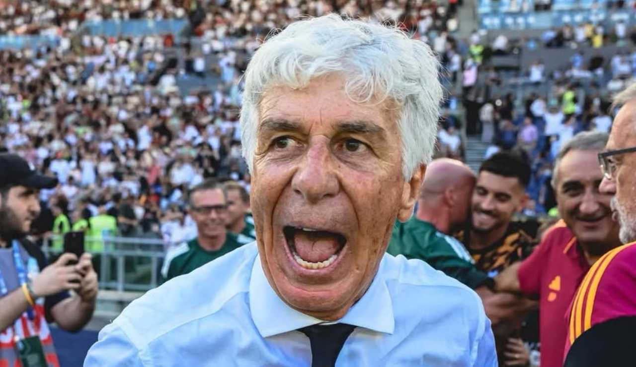 La carica di Gian Piero Gasperini - Facebook - Ilromanista.it