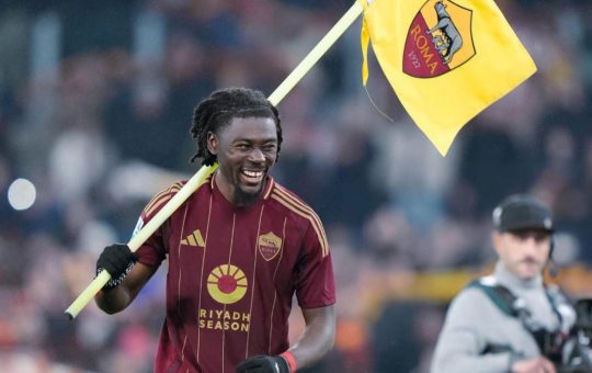 La gioia di Manu Koné - Facebook - Ilromanista.it