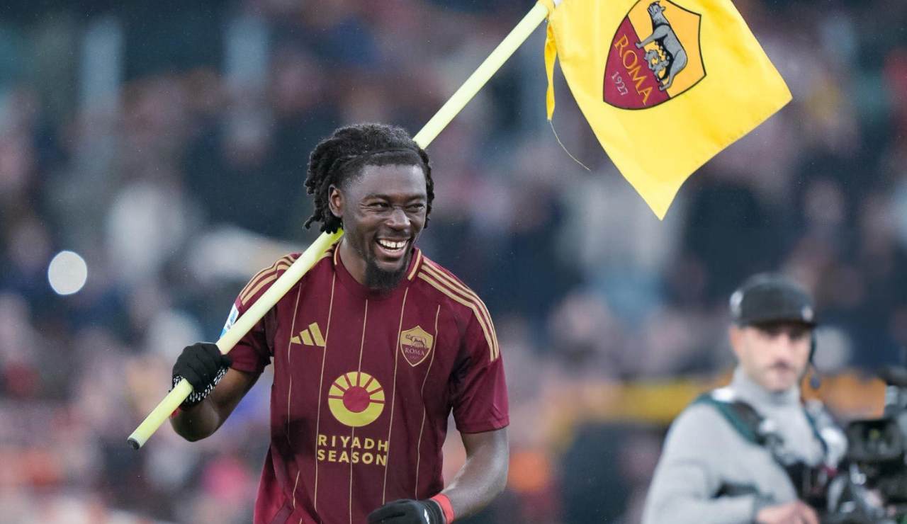 La gioia di Manu Koné - Facebook - Ilromanista.it