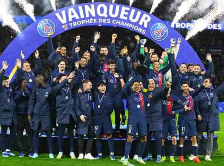 PSG esulta 