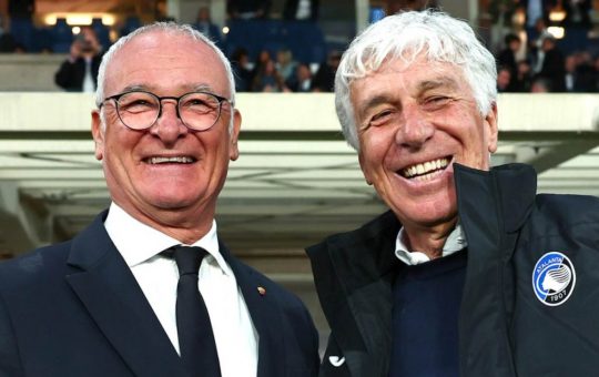 Ranieri ha portato Gasperini a Roma