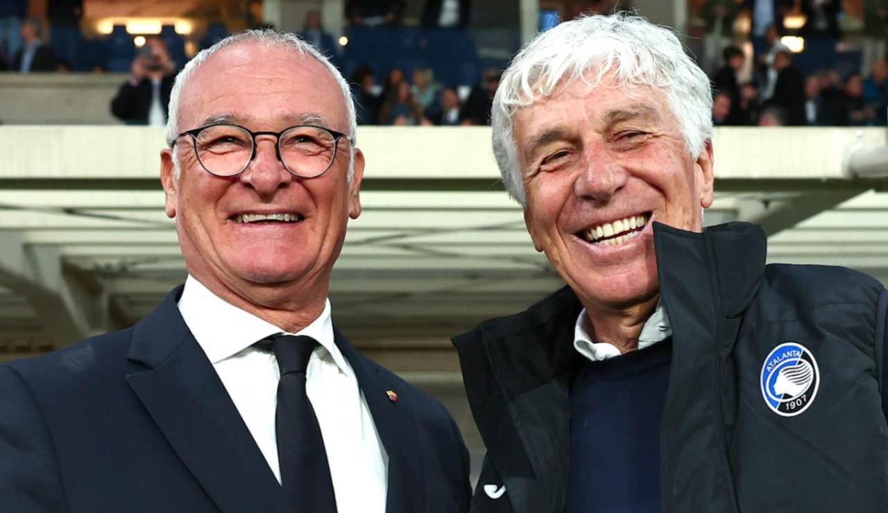 Ranieri ha portato Gasperini a Roma