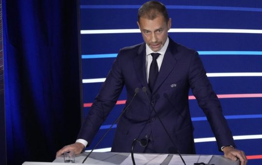 Il presidente dell'UEFA Aleksander Čeferin - Facebook - Ilromanista.it