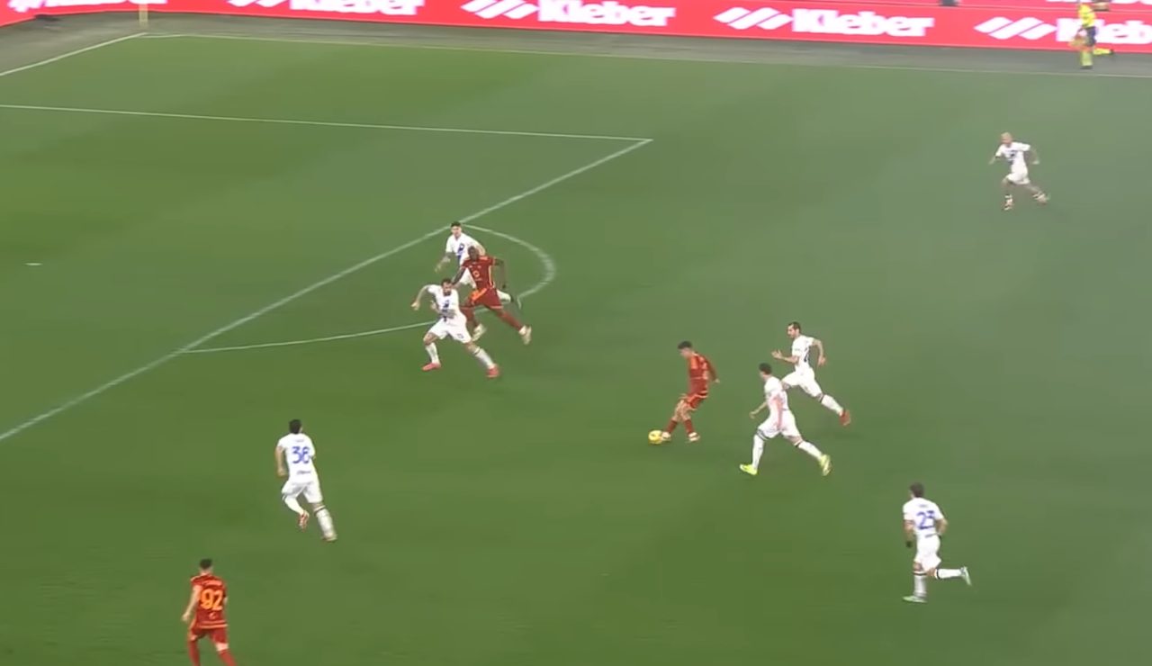 Un momento saliente di Roma-Inter - Youtube - ilromanista.it