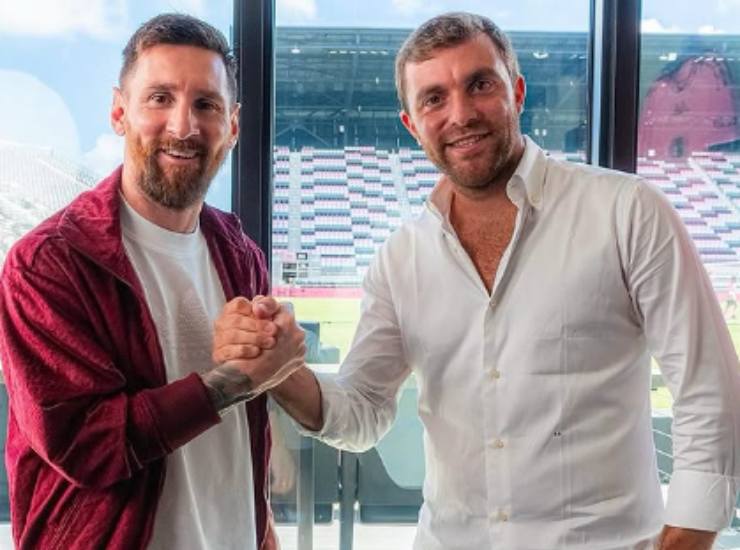 Leo Messi e Fabrizio Romano